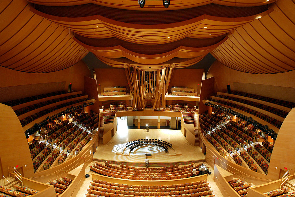 arquitectura en los angeles walt disney concert hall