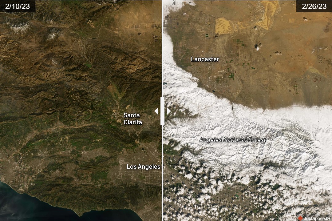 tormentas en el Sur de California