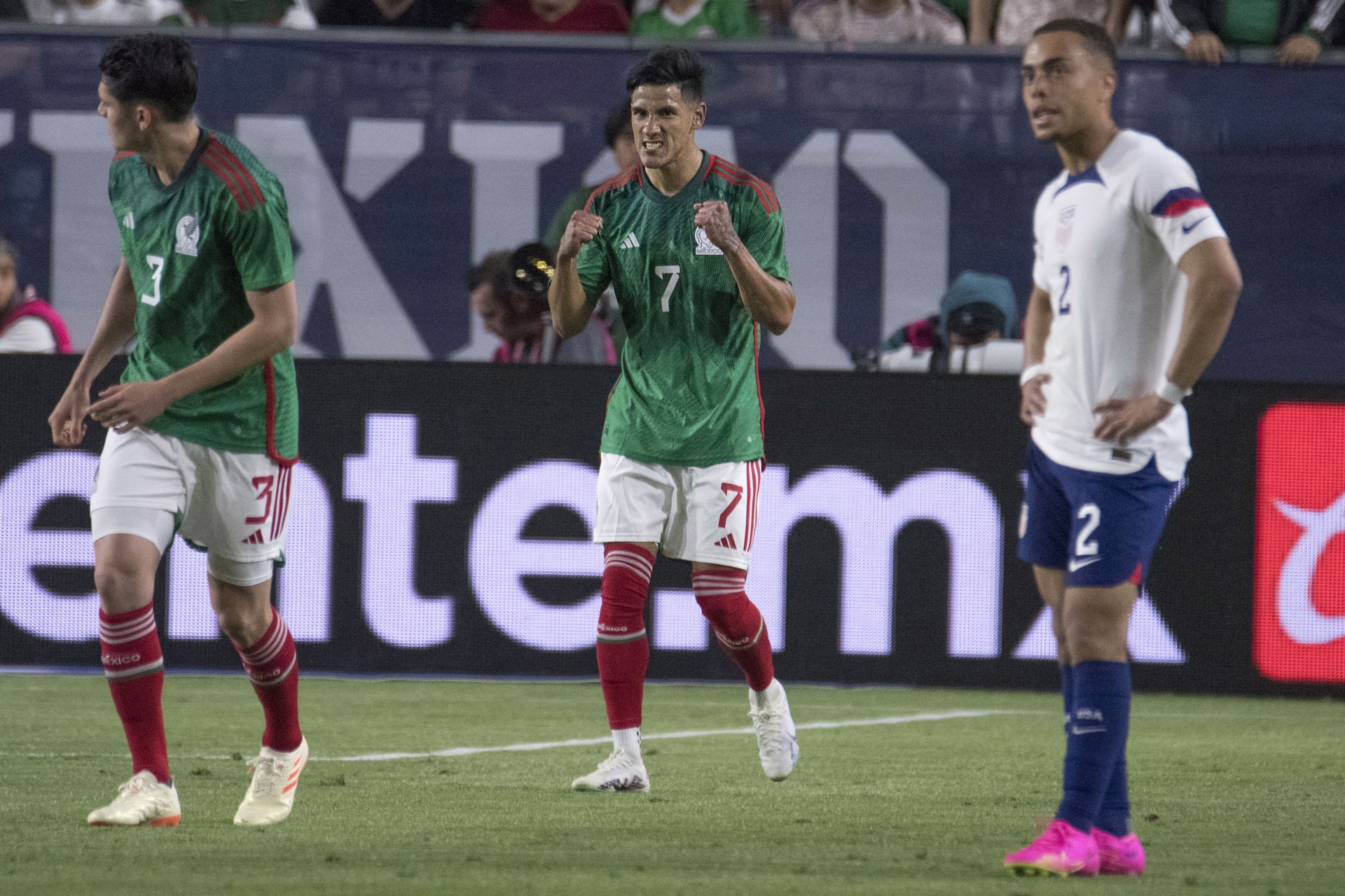 Así se vivió el partido amistoso entre Estados Unidos y México