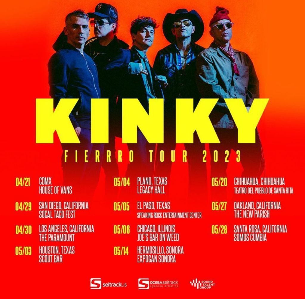 Kinky California Estados Unidos tour