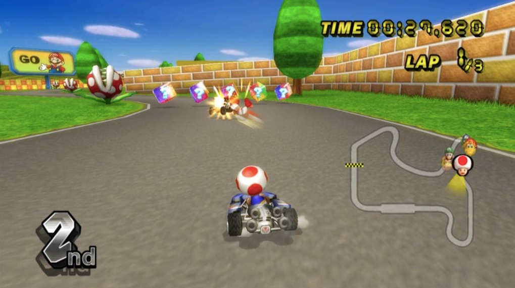 Super Mario videojuegos Mario Kart Wii