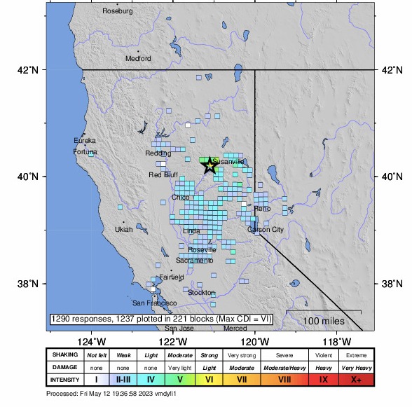 sismos en california