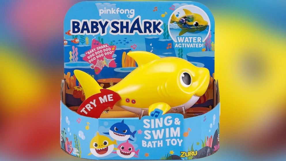 ¿Bañas a tus niños con juguetes de Baby Shark? Esto te interesa