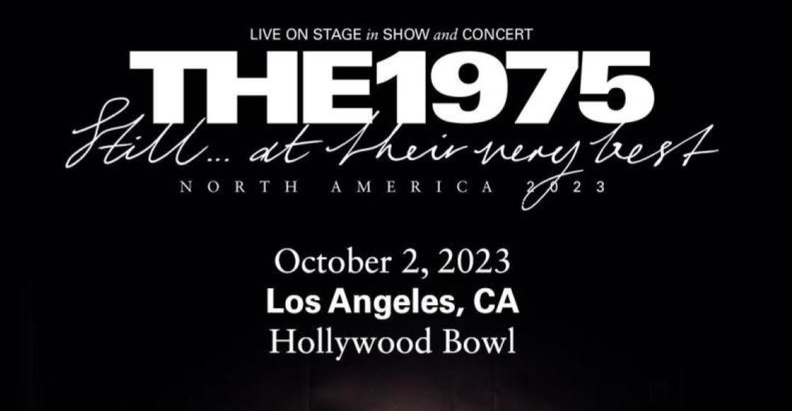 ¡The 1975 en concierto: una experiencia imperdible en el Hollywood Bowl!