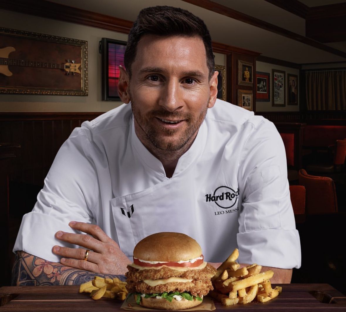 Hamburguesa de Messi - hamburguesa con queso