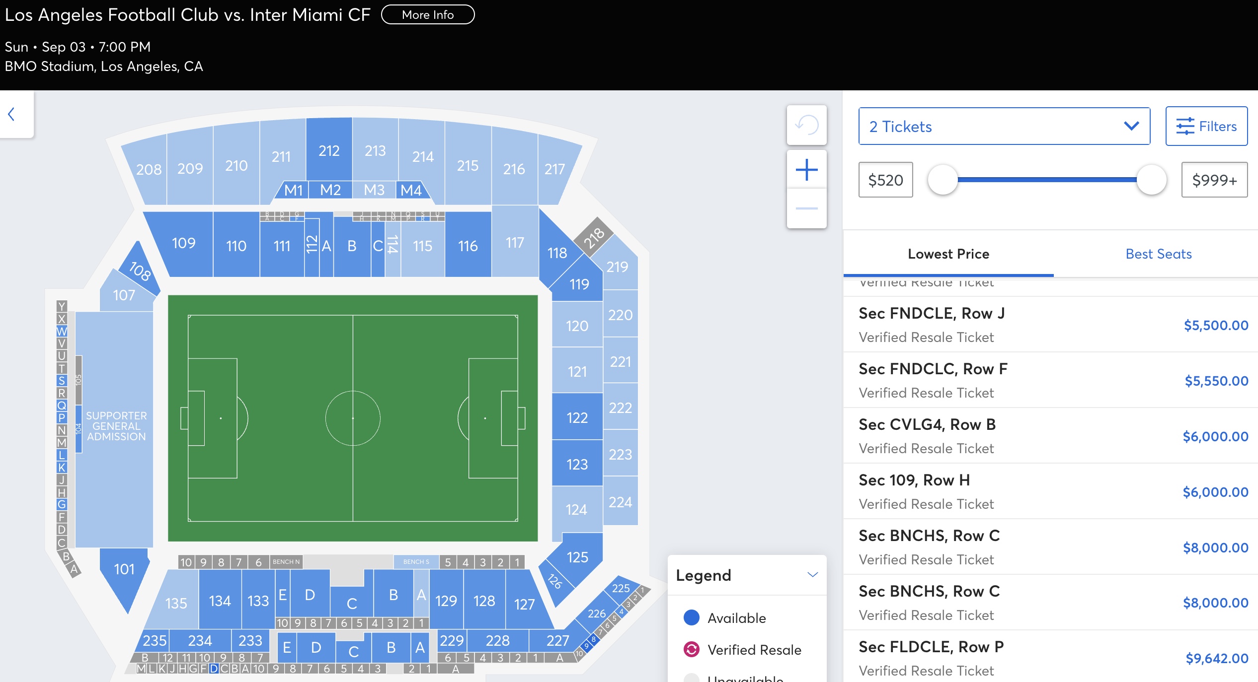 Messi en Los Ángeles | Ticketmaster