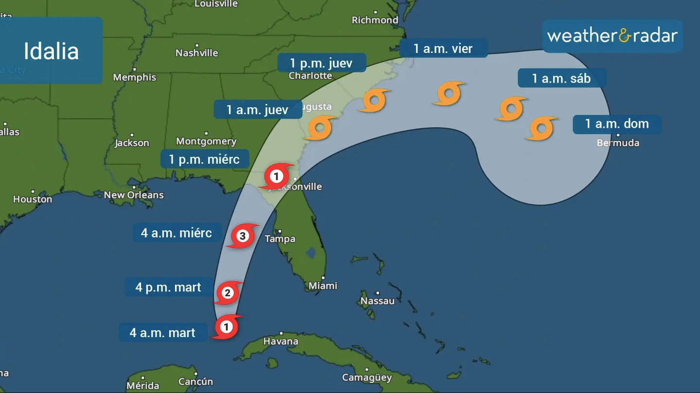 huracán Idalia Florida