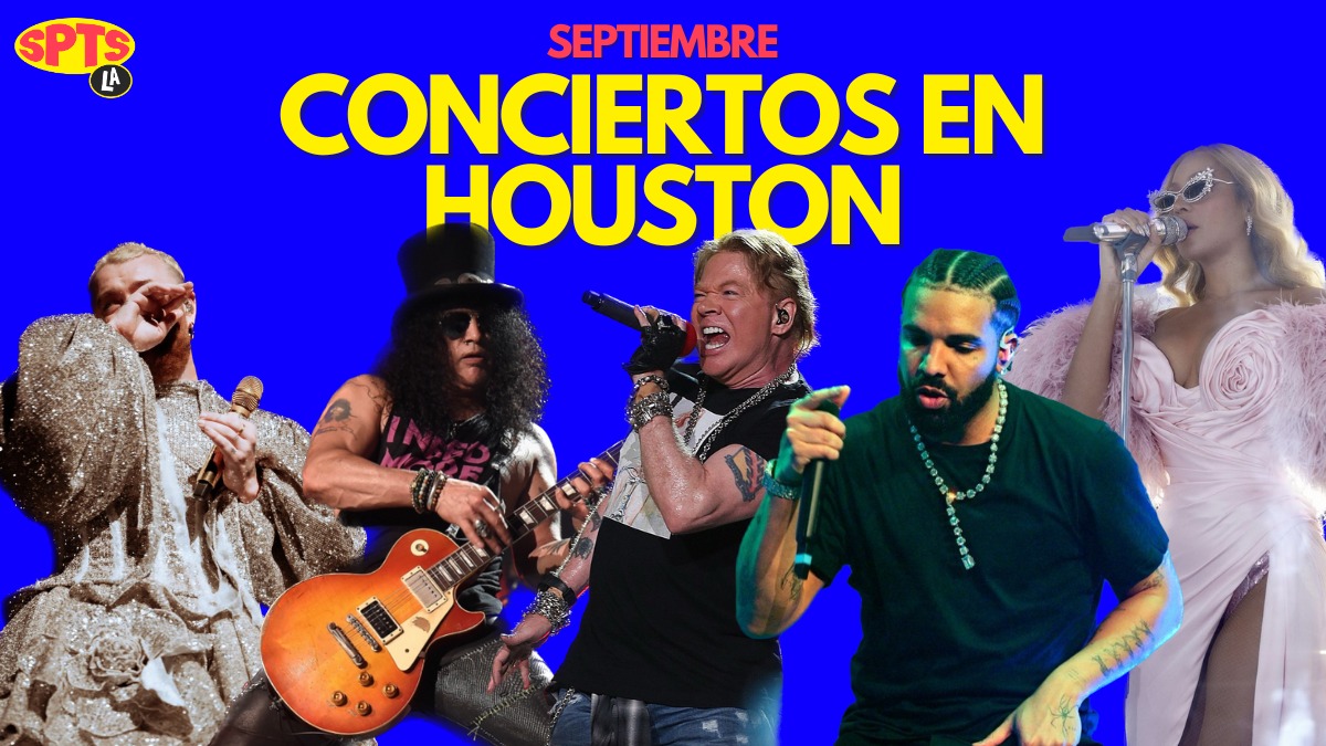 conciertos en Houston septiembre