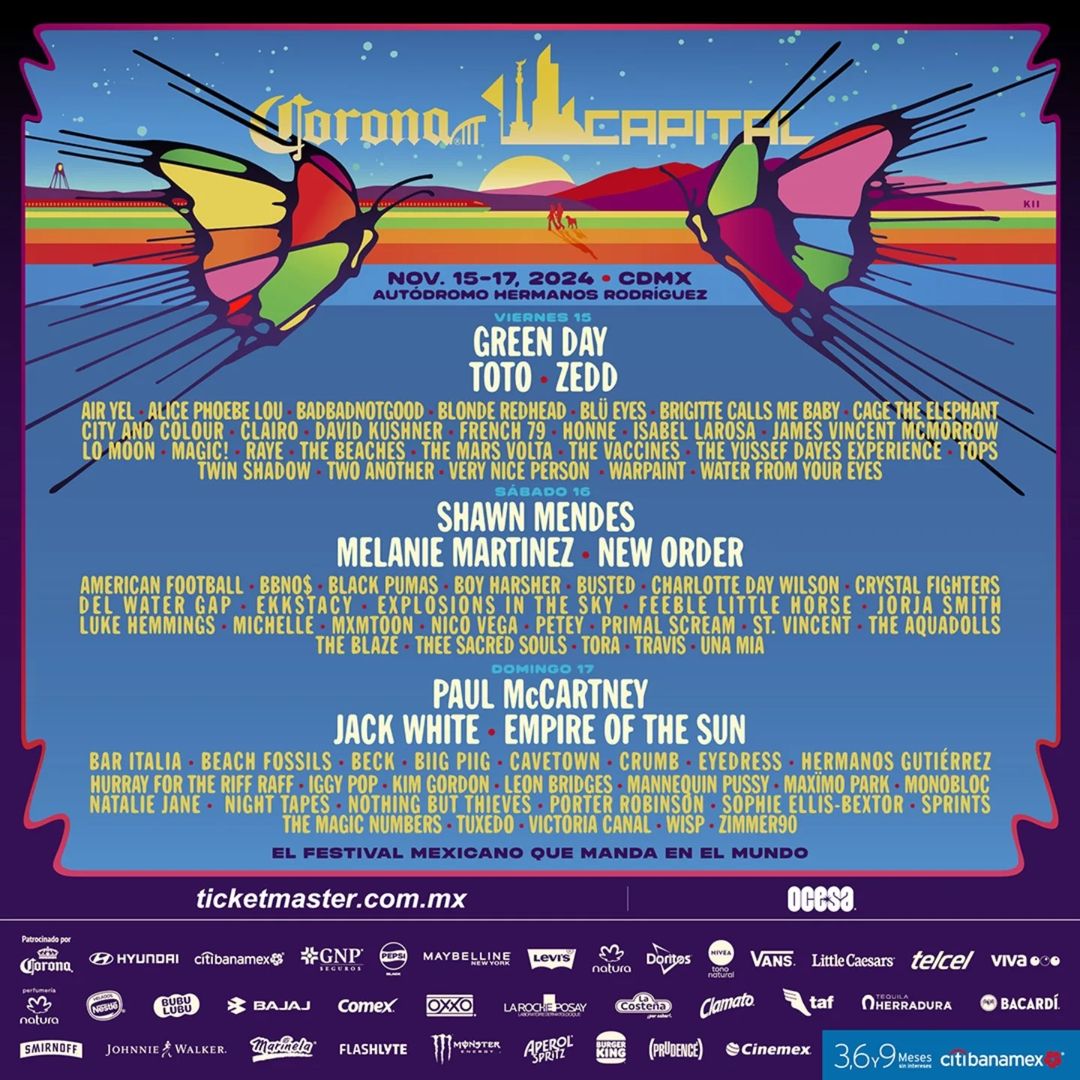 Corona Capital 2024 Corona Capital guide for foreigners guide Corona Capital festival