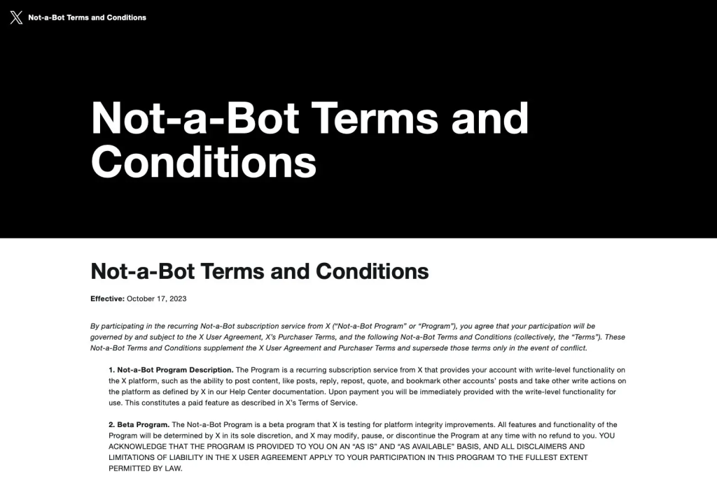 Not a Bot