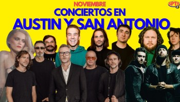 conciertos en Austin y San Antonio noviembre