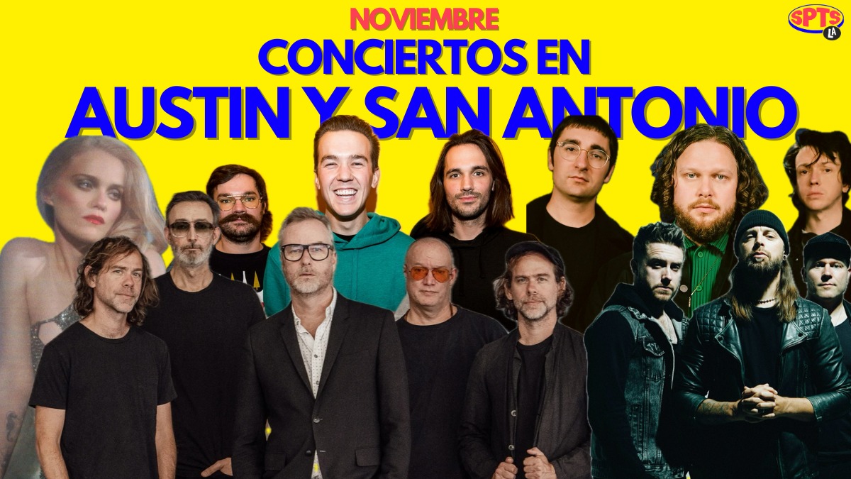 Esta es la agenda de conciertos en Austin y San Antonio para noviembre