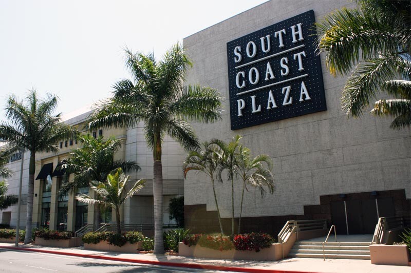 South Coast Plaza California