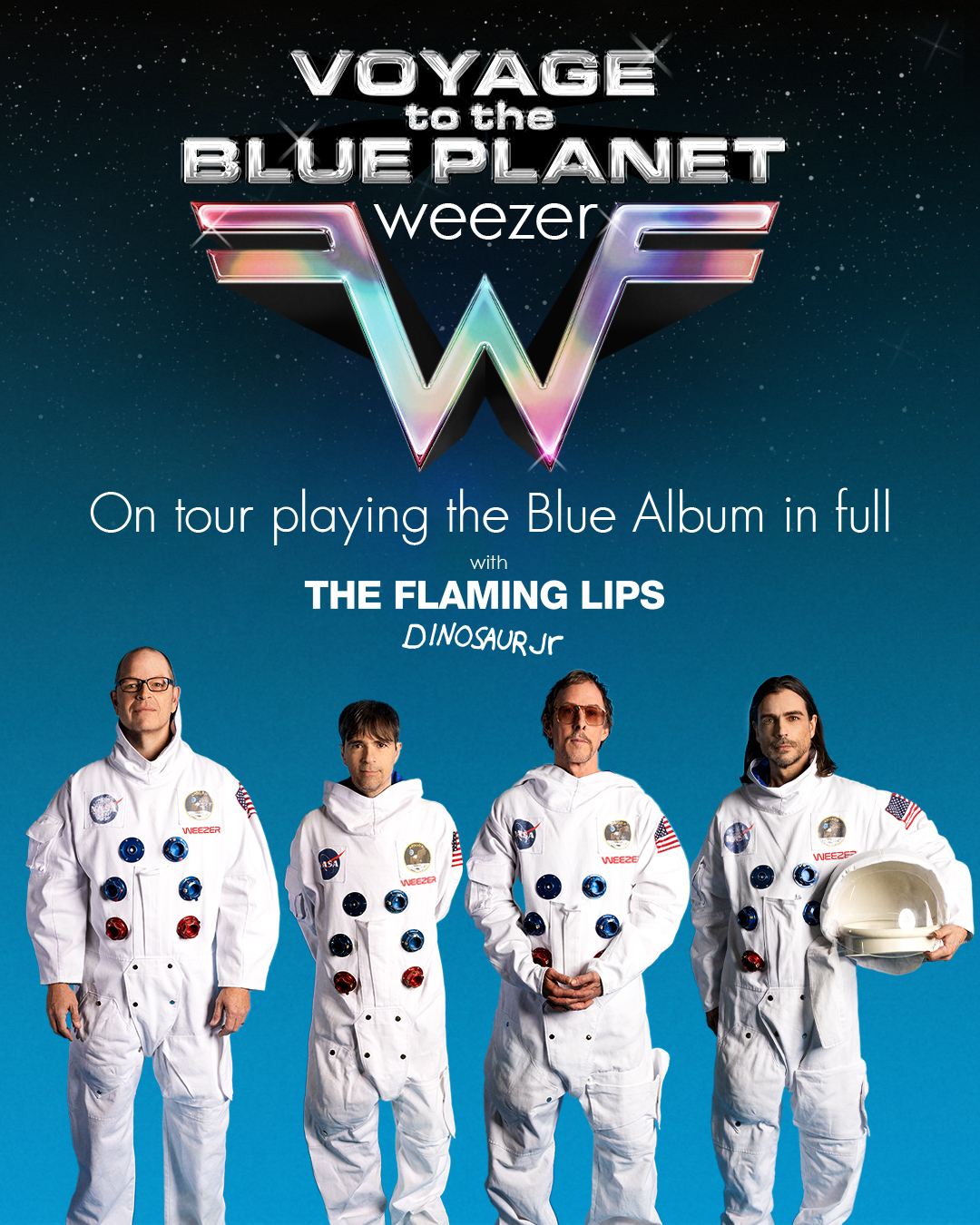 Weezer Voyage to the Blue Planet Tour Blue Album Los Ángeles