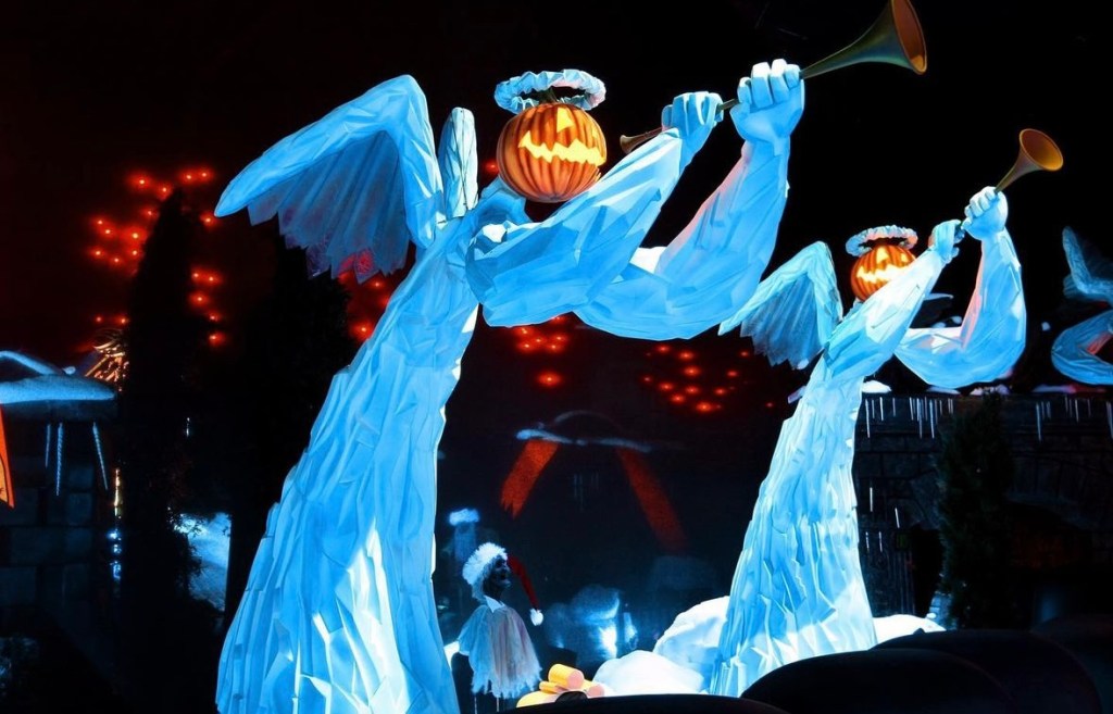 Haunted Mansion Holiday Disneyland Park Jack Skellington Rey Calabaza Halloween The Nightmare Before Christmas