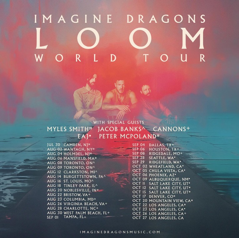 Imagine Dragos LOOM World Tour Hollywood Bowl Los Ángeles California