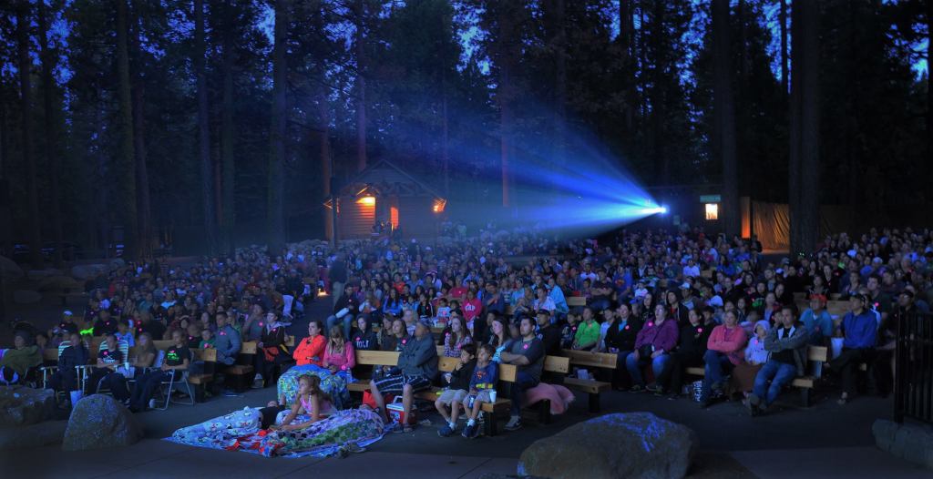 cine al aire libre en California California cine