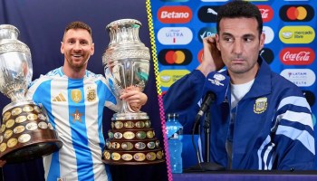 Scaloni ha ganado dos Copas América con Argentina y Messi