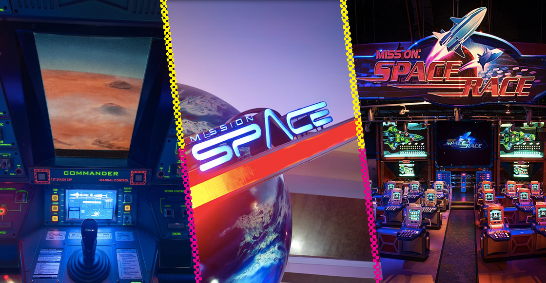 Mission SPACE Walt Disney World Resort en Florida EPCOT astronauta