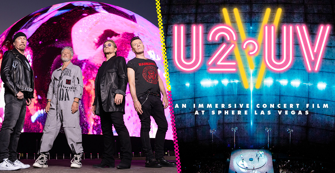 U2 película U2 The Sphere Las Vegas V-U2 An Immersive Concert Film U2 concierto inmersivo V-U2 U2:UV