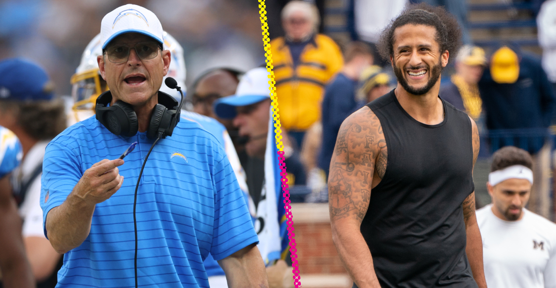 Jim Harbaugh ofrece un puesto a Colin Kaepernick en Chargers