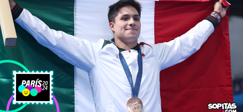 Osmar Olvera medalla bronce París 2024