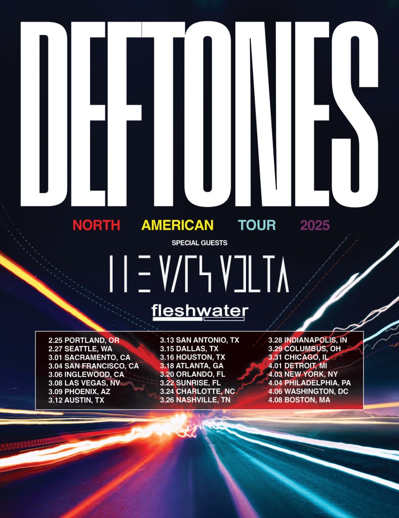 Deftones North American Tour 2025 California