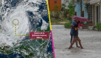 Milton ya es tormenta tropical: ¿Qué estados se verán afectados?