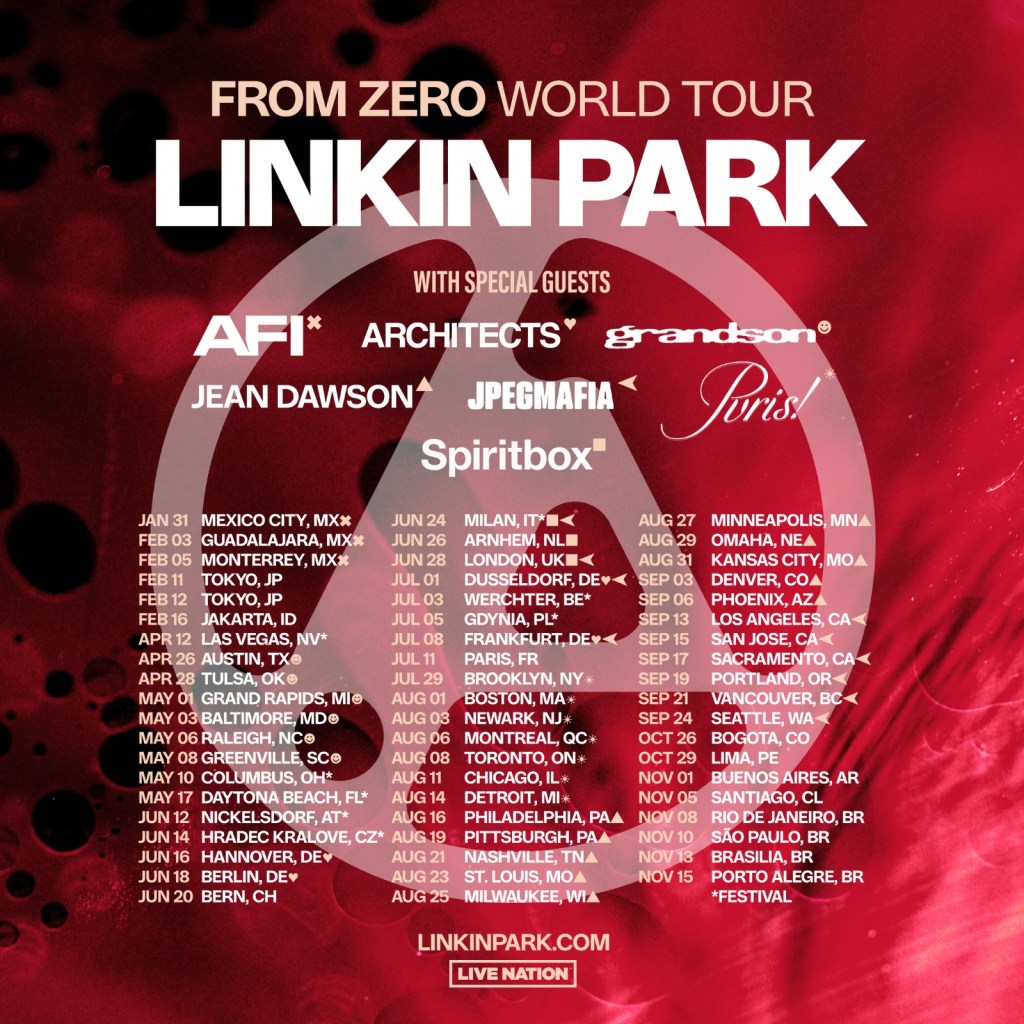 Linkin Park From Zero World Tour From Zero