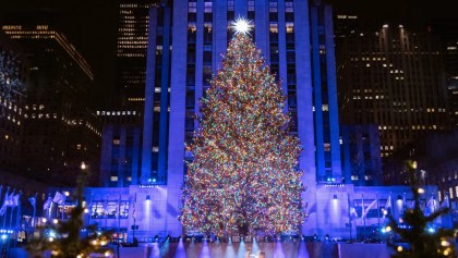 El árbol de Navidad del Rockefeller Center Navidad Rockefeller Center Nueva York Gran Manzana