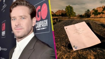 Armie Hammer vuelve a la actuación tras acusaciones de canibalismo y agresión sexual