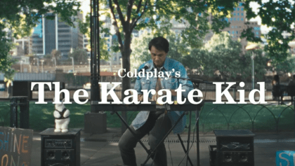 Coldplay estrena el videoclip 'The Karate Kid' con Ralph Macchio