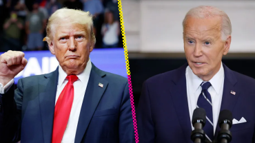 Todo listo para la primera reunión entre Donald Trump y Joe Biden