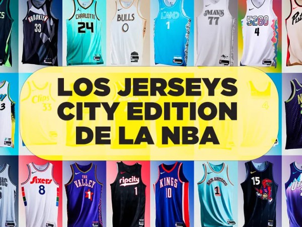 Todos los jerseys City Edition de la NBA 2024-2025