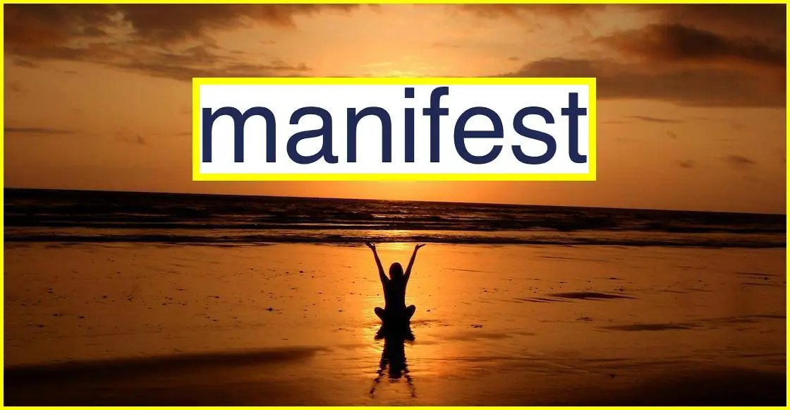 "Manifest", la palabra del año 2024 según el diccionario de Cambridge.