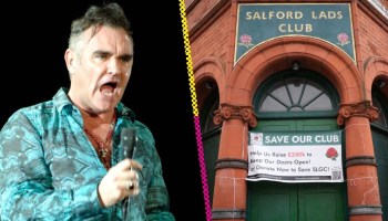 Morrissey dona 50 mil libras para salvar el 'Salford Lads Club' en Manchester