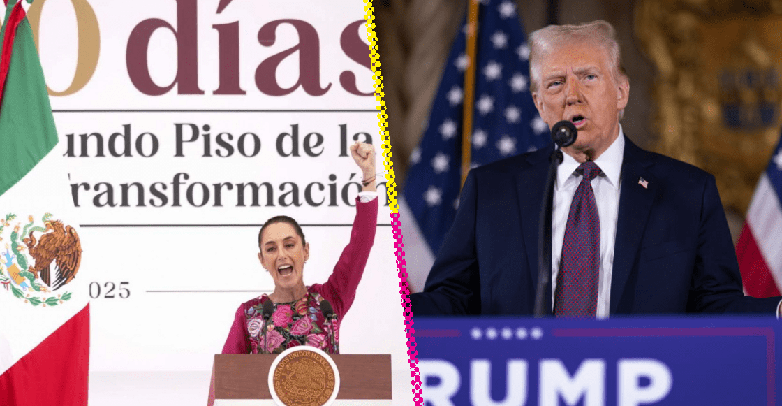 Claudia Sheinbaum envía mensaje a Trump durante informe de 100 días de gobierno