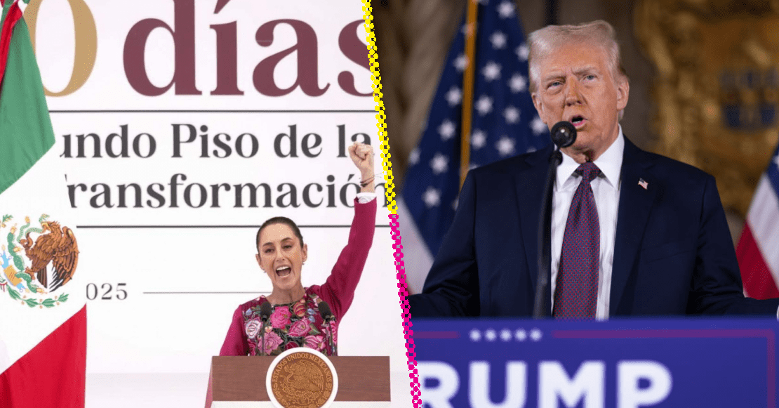 Claudia Sheinbaum envía mensaje a Trump durante informe de 100 días de gobierno