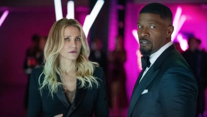 Back In Action. (L to R) Cameron Diaz as Emily and Jamie Foxx as Matt in Back In Action.