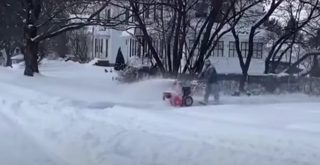 Nevadas en Estados Unidos, enero 2025