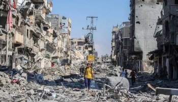 El saldo de la destrucción de Gaza por la guerra de Israel