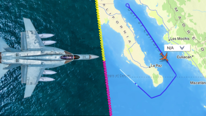 Defensa niega que avión militar de Estados Unidos voló sobre México